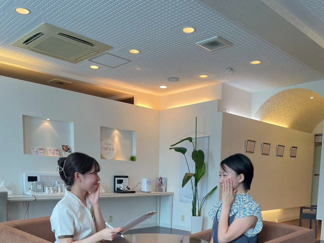 Natura chuchu 梅田店の店内